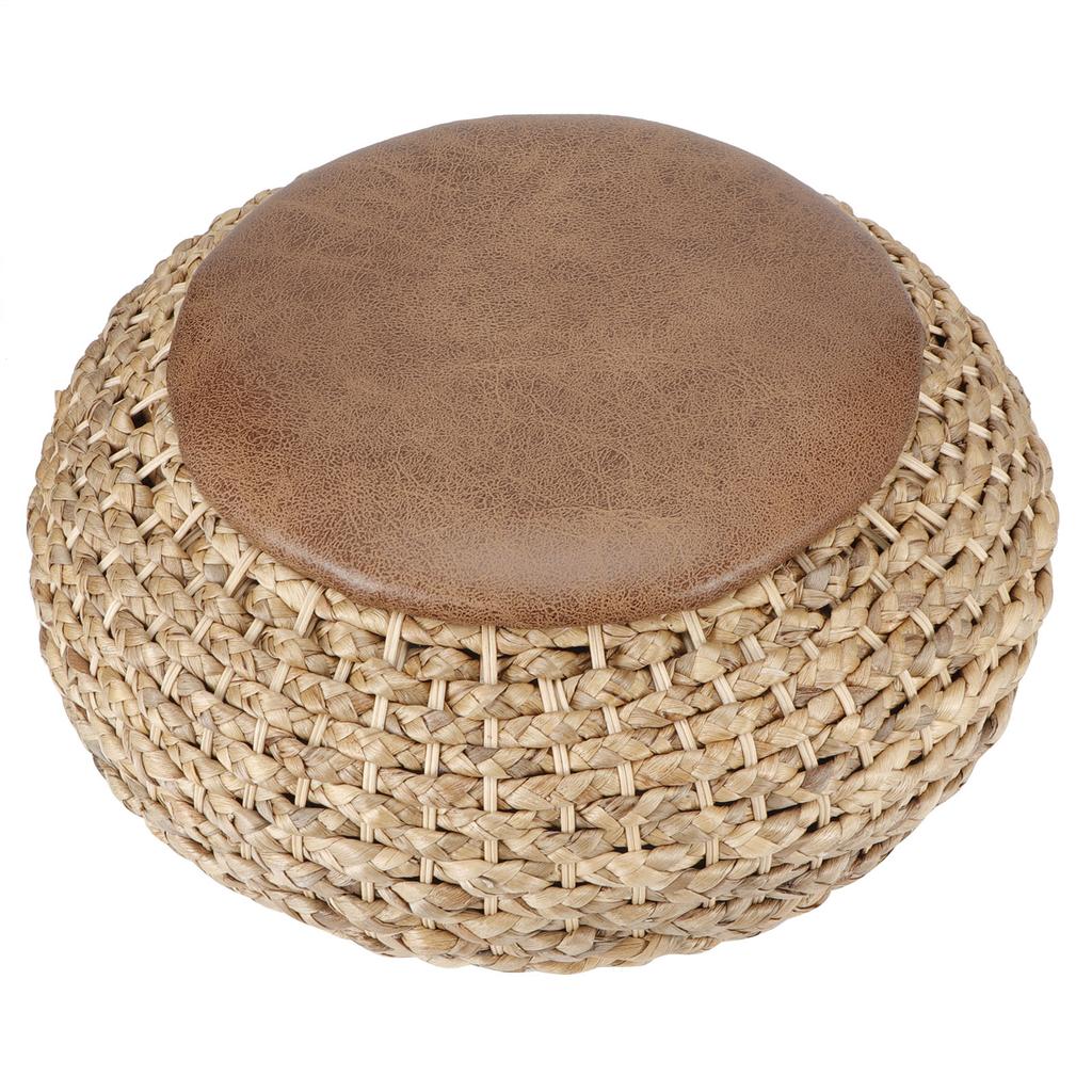 Seats Cushion Bay Window Cushion Round Handmade Straw Weaving Mat Pad Home Improvement Supplies