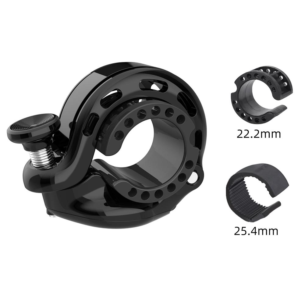 1-3PCS Bicycle Bell for Apple AirTag Aluminium Alloy MTB Cycling Horn Anti-Theft Bike Handlebar Bell for Road Bike Ebike MTB