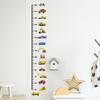 Cute Car Height Chart Wall Decal Sticker for Childrens Room Decoration
