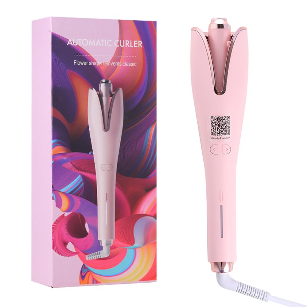 Automatic Ceramic Rotating Curler Professional LCD Curling Iron Curl Hair Curler for All Hair Type Hair Salon Curler Machine