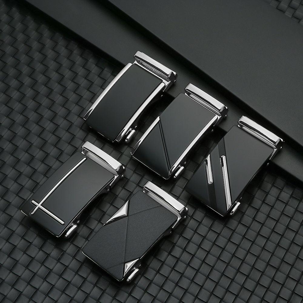 Buckle Slide Belt Strap Buckle Leisure Belt Head Belt Buckle Men's Belt Head Business Accessories
