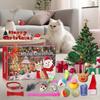 24-Day Cat Christmas Gift Box Interactive Countdown Calendar with Assorted Toys, Perfect Holiday Present for Cat Lovers