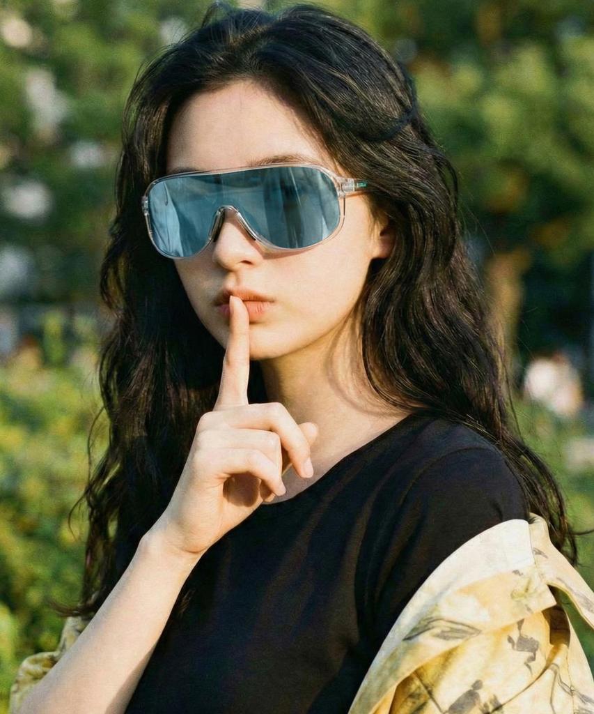 Tomdieo [Namu13 Collaboration] City Pop Photochromic Sports Running Cycling Goggles Sunglasses