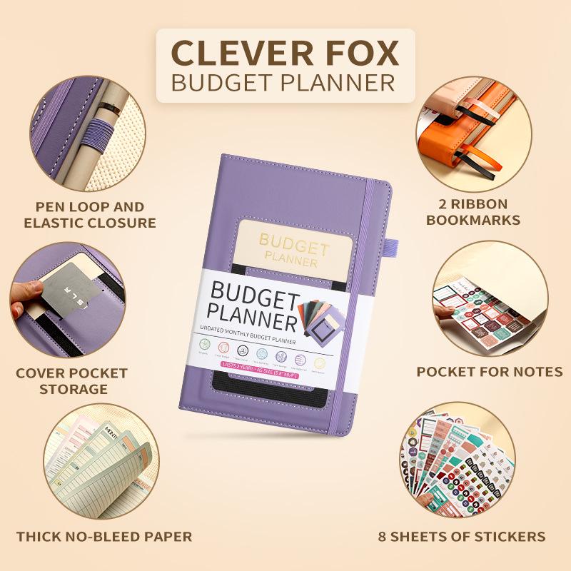 Undated Budget Book: Expense Tracker, Bill Manager & Financial Planner