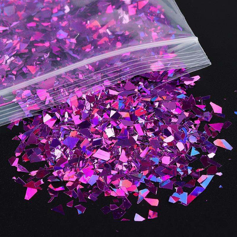 10G/sacchetto laser frammenti irregolari unghie glitter 10 tipi di decorazione unghie illusoria PET fai da te toppa per unghie decorazione design