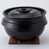Hase Seitou Hase-en Earthenware Rice Pot, Tochin Kamado "Kiwami" (Goku) Rice Cooker, 2-cup Capacity (Approx. 1200ml), Microwave-Safe, Iga Ware, Made i