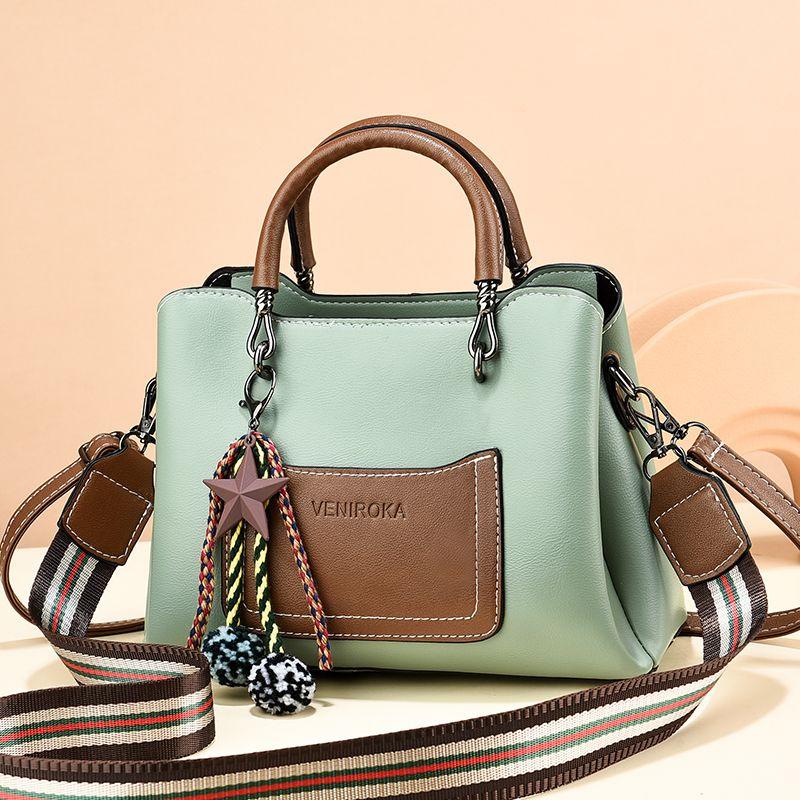 Modische, vielseitige Damentasche zum Einkaufen und Arbeiten, Handtasche, einfache, große Kapazität, Umhängetasche mit Temperament, hochwertige Umhängetasche