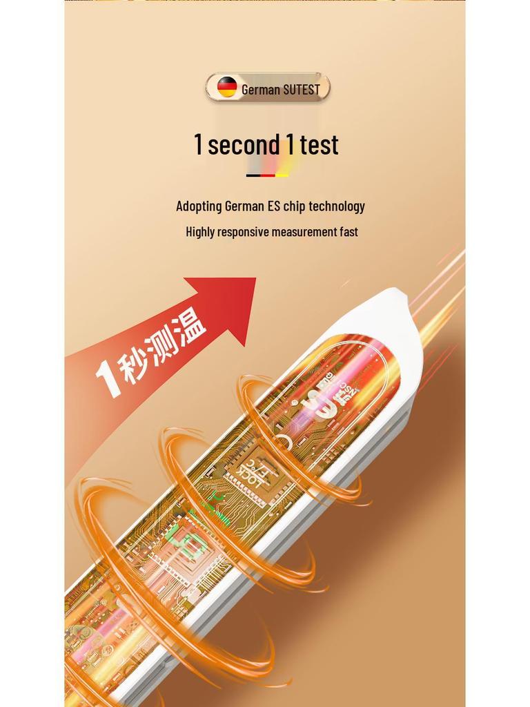 Waterproof Kitchen Food Thermometer with Baking Probe for Water Temperature Measurement