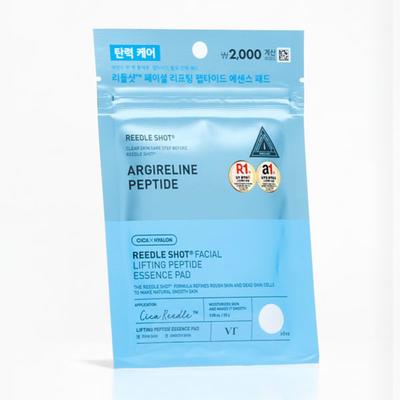 Vt Riddle Shot Facial Lifting Peptide Essence Pads 8 Pieces