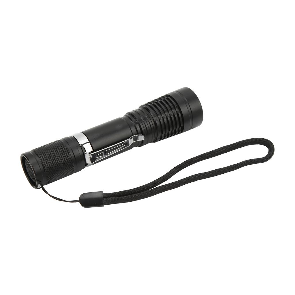 LED Mini Flashlight Portable Aluminium Alloy IPX8 Waterproof Strong Light Diving Flashlight for