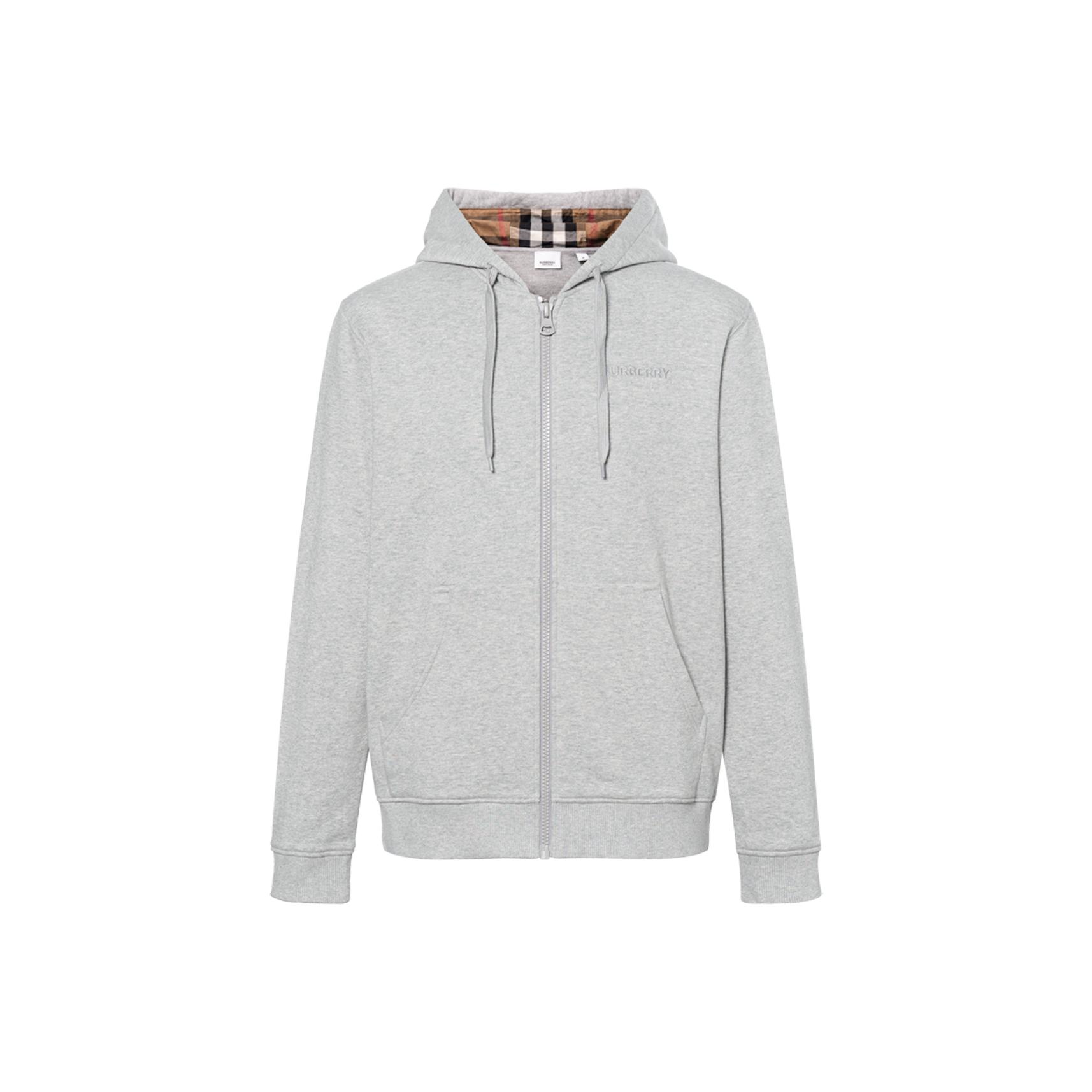 Burberry Hove Check izšūts logotips ar