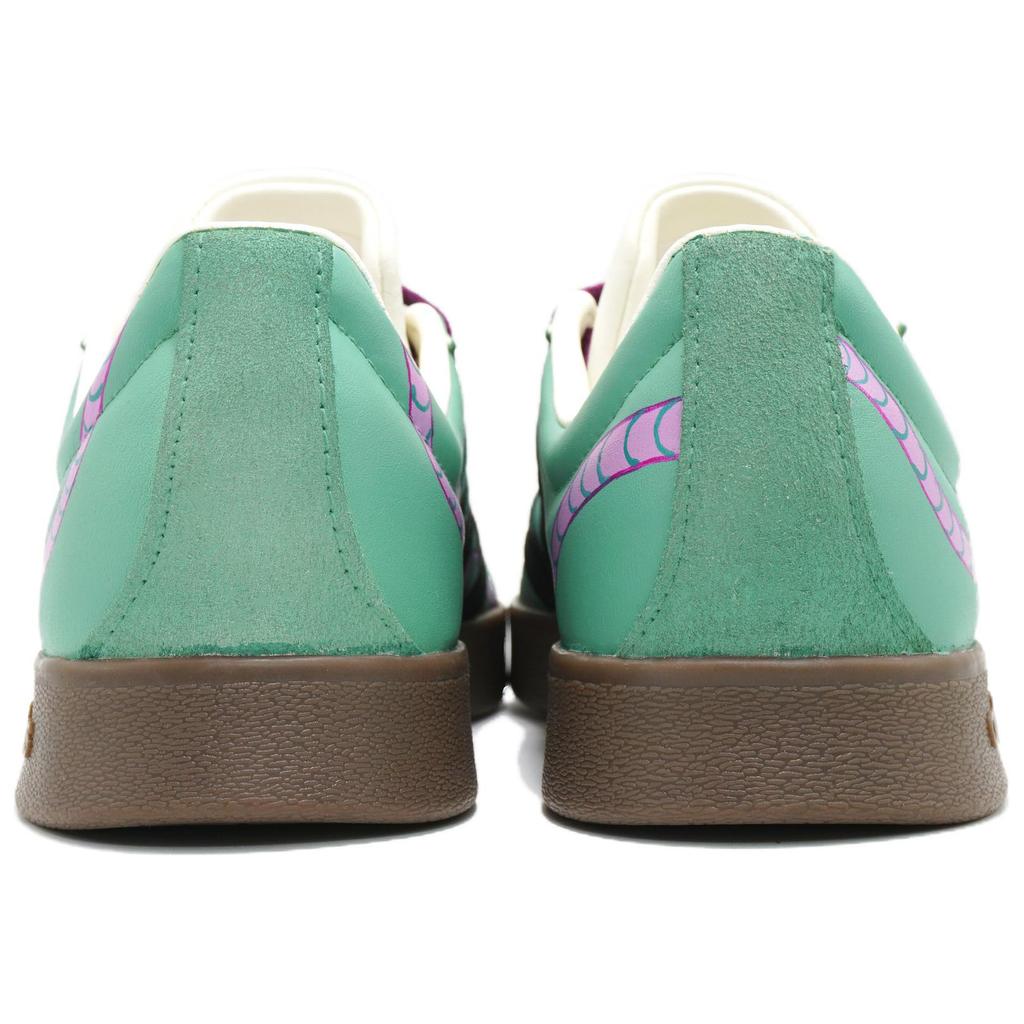 Adidas VL COURT 2.0 Cushioning, Wear Resistant Low top Skateboard Shoes Unisex Green Purple JI0497(Team628-)