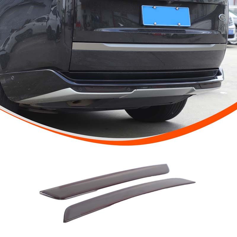 

For Land Rover Range Rover Sport Vogue L460 -2024 ABS Black Car Rear Fog Lamp Cover Sticker Car Exterior Accessories For RR Vogue