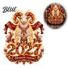 Russian New Year Party Supplies 2027 of Sheep Static Window Clings Flame Zodiac Glass Stickers Non Adhesive Clings Holiday Decorations Reusable