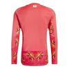 Adidas Men's 2026 Japan National Football Team Home Goalkeeper Replica Long Sleeve T-Shirt, WY080, Semi-Red (KA9649), Size M
