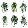 Artificial Morning Glory Vine Simulation Flower Vines Garland for Stairway Outdoor Fence