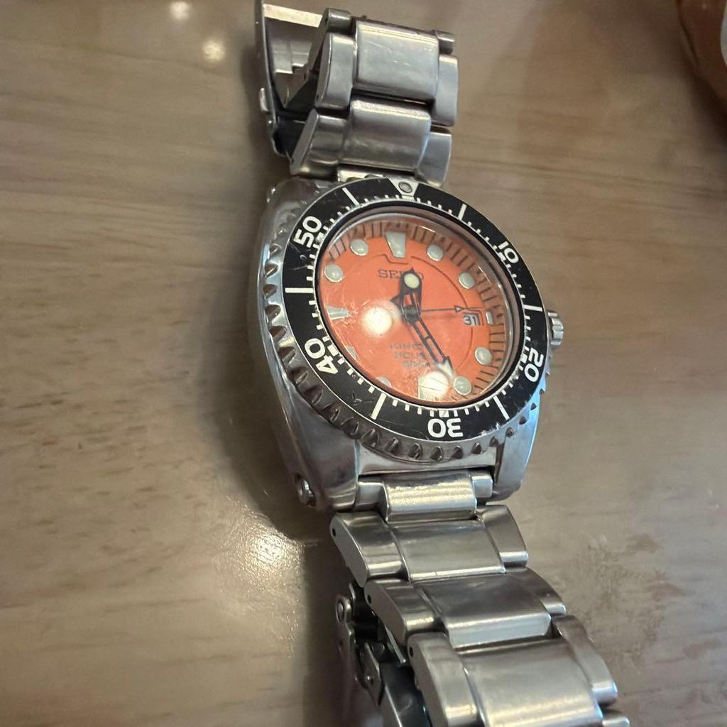 Used SEIKO watch KINETIC SCUBA 200m