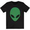 Funny Gift for Alien UFO Fan Alien Face UFO Tshirt Men Clothing Custom Printed Streetwear Graphic T Shirts Y2k Harajuku