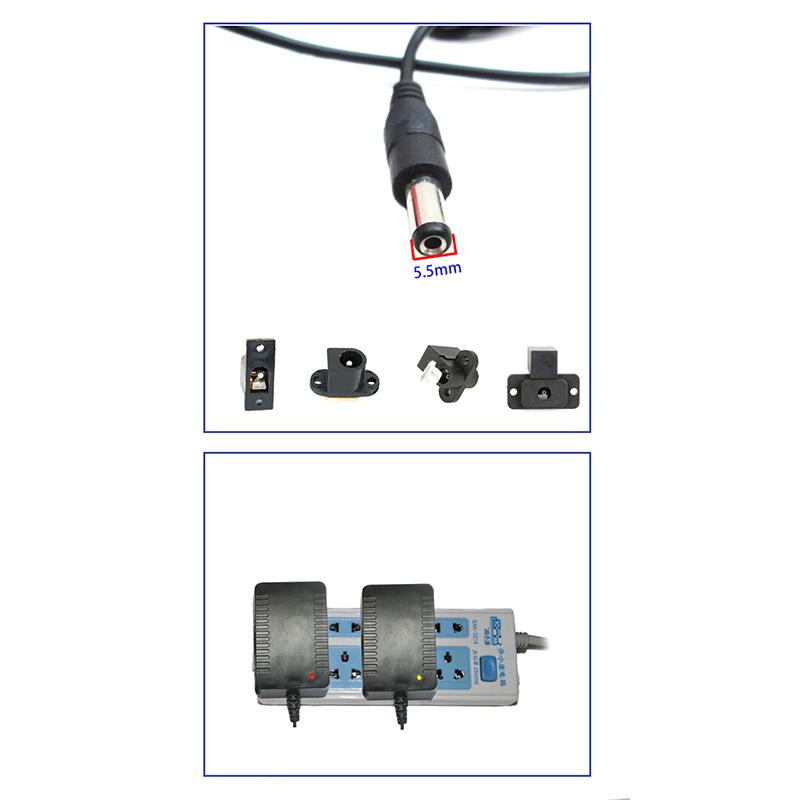 Us Plug Universal Power Charger Adapter 6V / 12V Children Electric Motorcycle Battery Charger Power Wheel Parts