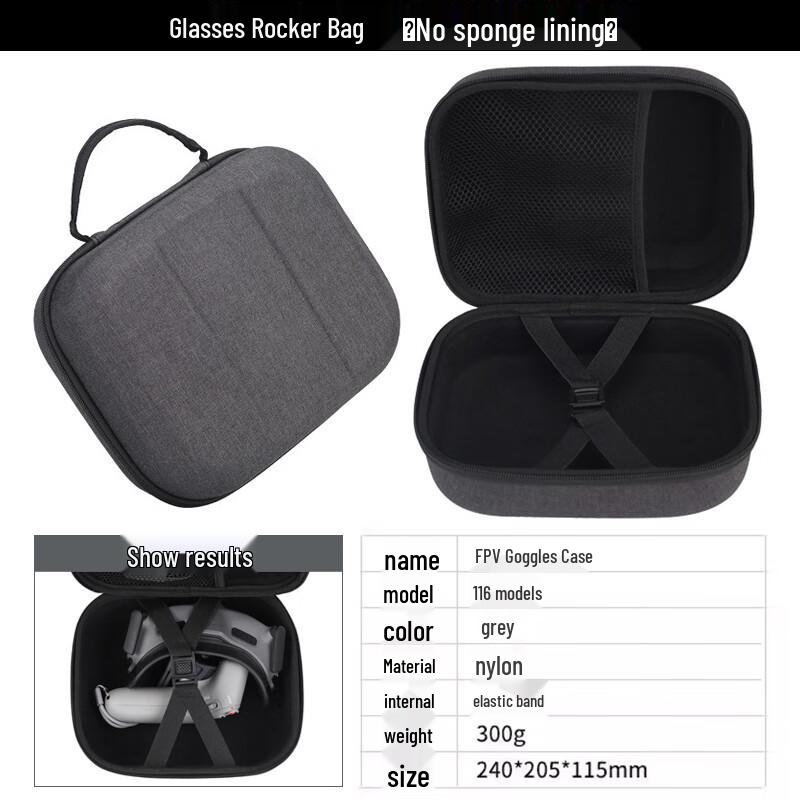 

PANDAWILL G2 G3 FPV Goggles & Joystick Carry Case