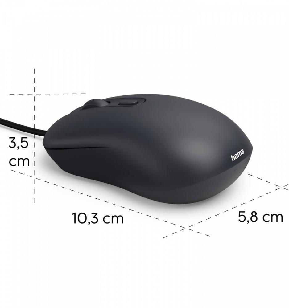 CM-200 Usb Wired Mouse Black