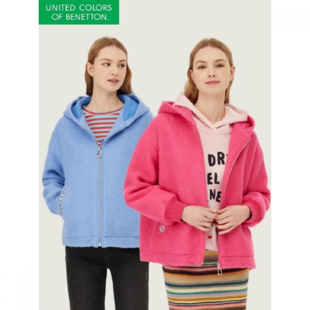 

Джемпер с капюшоном Benetton Louvre Bajp07411 BL/42