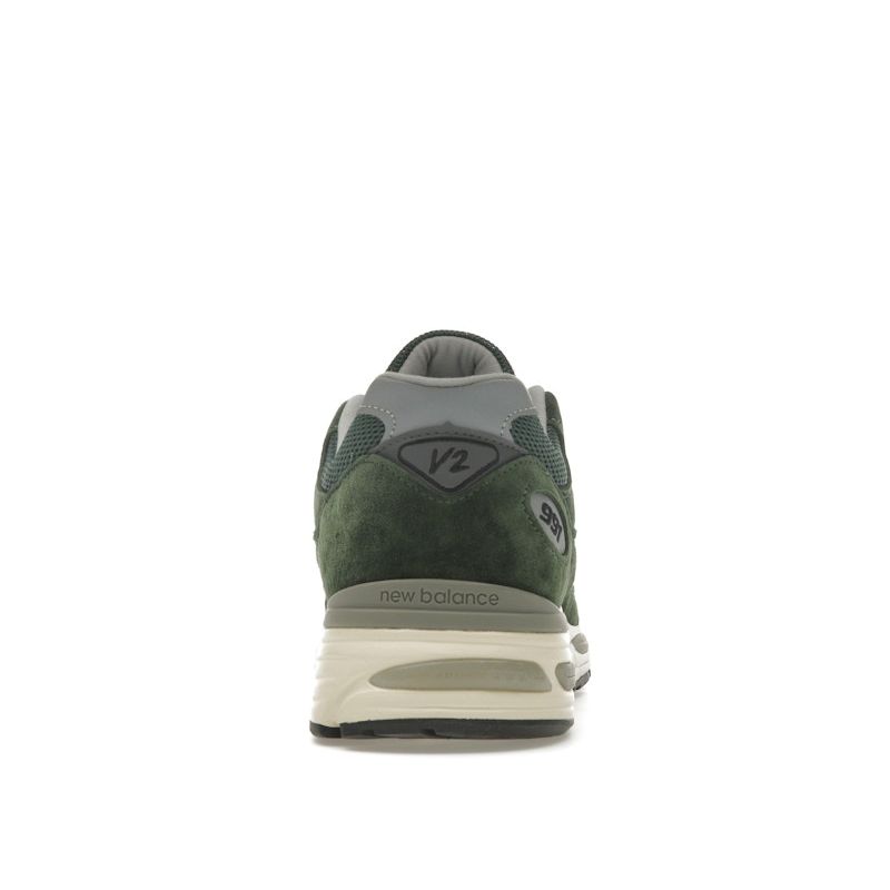 New Balance 991v2 Made In England Kombu Unisex Sneakers Green U991GR2