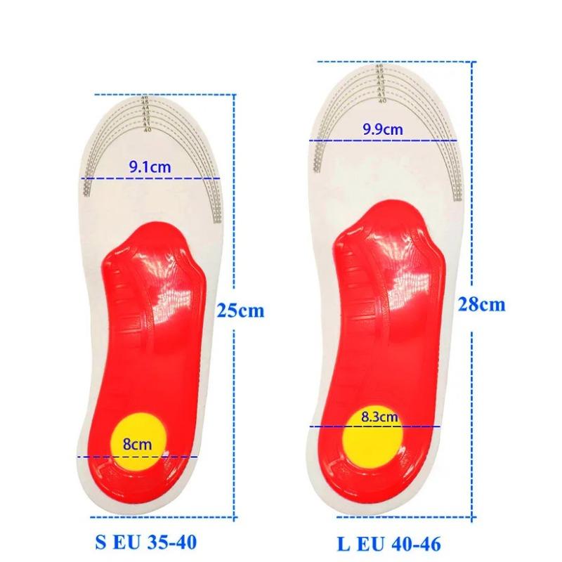 1 Paio Solette Ortiche Supporto Arco Piede Piatto Solette Ortopediche Ammortizzazione Movimento Imbottitura Soletta Solette Ammortizzanti Sportive