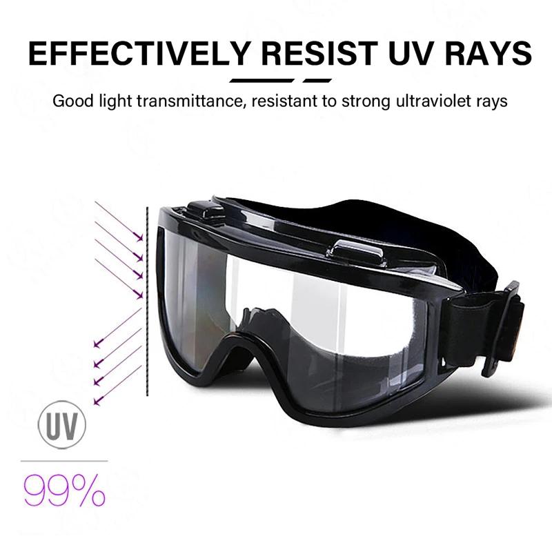 Motorcycle Goggles for Men And Women Off-Road Cycling Safety Glasses Anti-Dust Eye Protection Moto Dust-Proof Eyewear