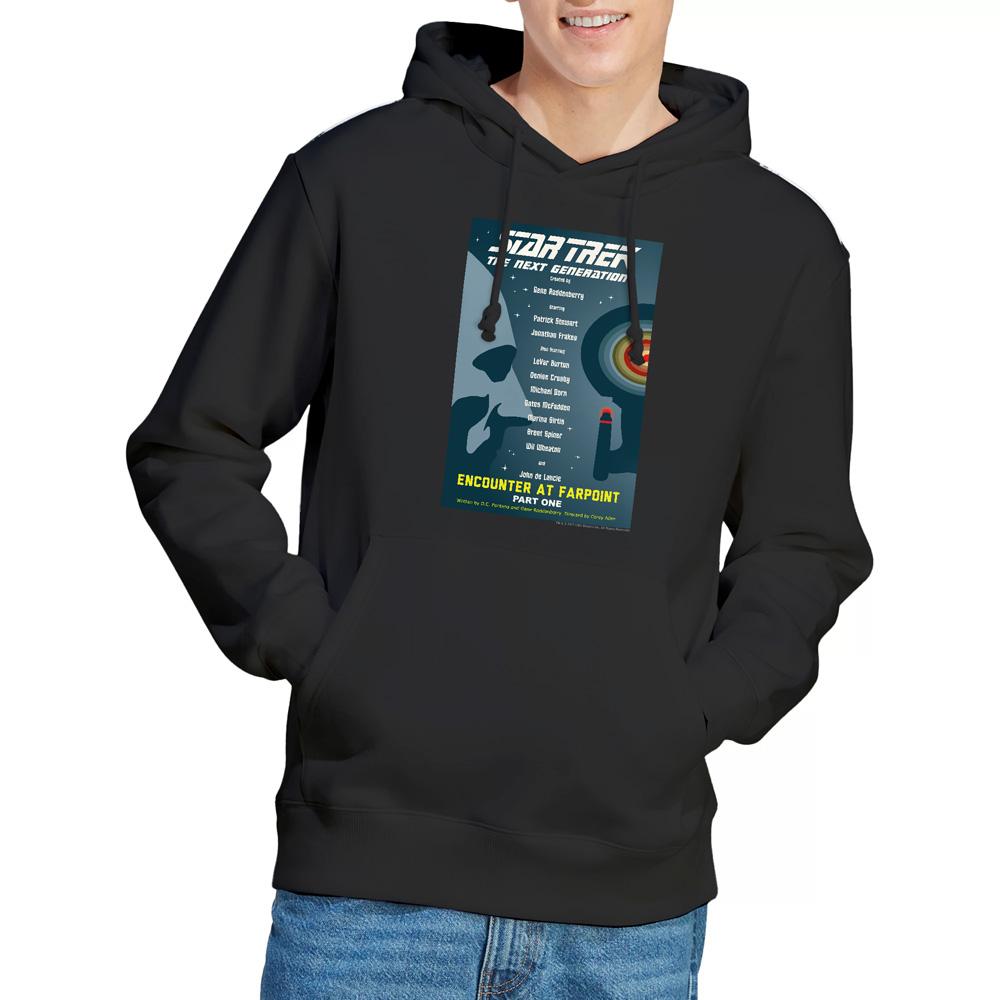Star Trek Mens The Next Generation Season 1 Episode 1 Hoodie