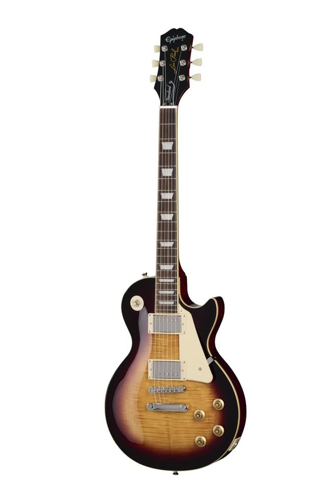 By Gibson Les Paul Standard 50s Figured Bourbon Burst Epiphone Les Paul Epiphone/Inspired