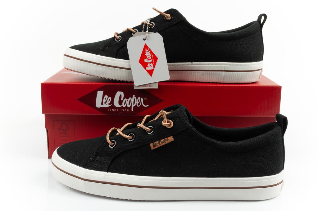 Lee Cooper Canvas/PU Black Women [LCW-26-02-4059L] Size 38