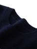 2025 Autumn/Winter Women's Round Neck Blueberry Jacquard 100% Pure Cashmere Sweater