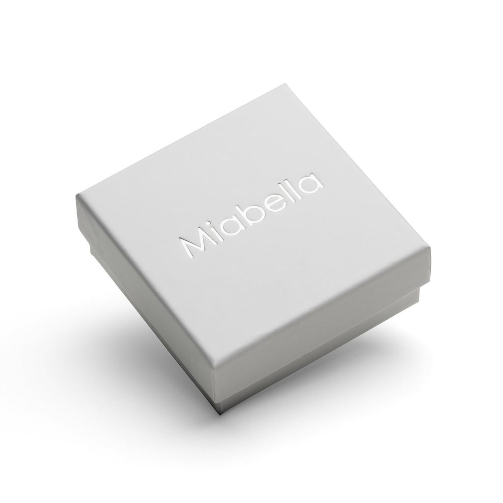 Miabella 925 Sterlingové stříbro nebo 18K žluté zlato pozlacené stříbro Vyrobeno v Itálii Nastavitelný bolo visací růženec kříž přívěsek řetízkový náramek pro ženy dospívající