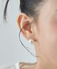 Goldndear Silver 925 Simple Basic Pearl Earrings