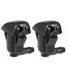 Set 2 Windshield Washer Nozzle Front Dual Holes Fits: Toyota Corolla 1988-1997