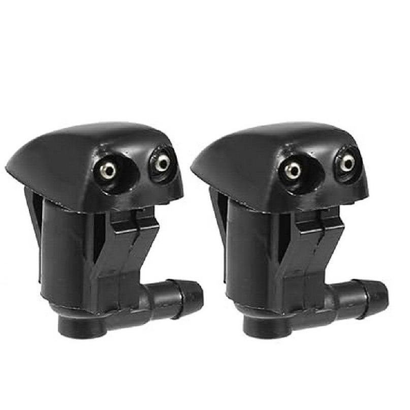 Set 2 Windshield Washer Nozzle Front Dual Holes Fits: Toyota Corolla 1988-1997