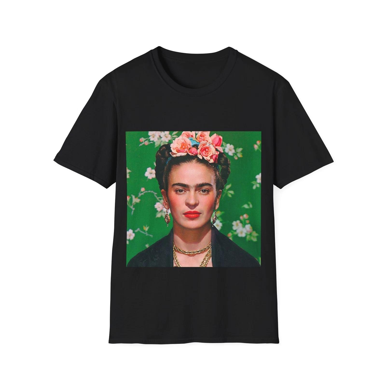 Frida Kahlo Portrait Unisex T-Shirt 2XL
