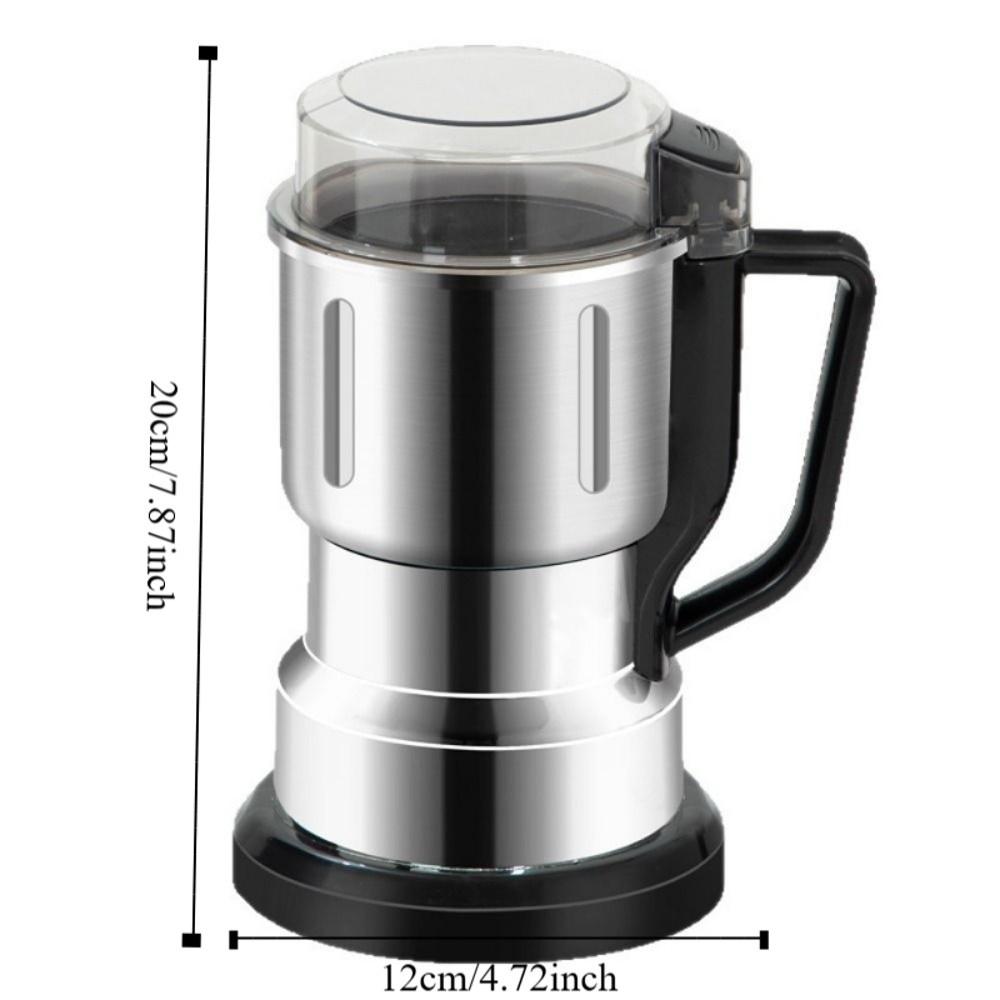 Stainless Steel Electric Mixer Blender 500g Large Capacity Medicinal Pulverizer  Beating