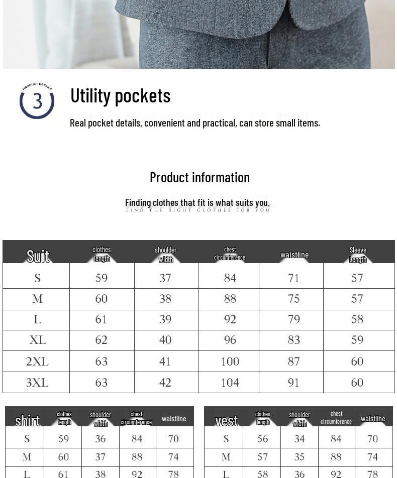 Women's Professional Long-Sleeve Blazer Suit