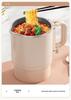 Compact 0.8L Portable Folding Electric Kettle: Ideal for Home, Travel, Dorm, or Hotel.