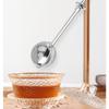 Stainless Steel Press-type Telescopic Tea Leaker Tea Filtering and Seasoning Tool