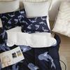 Dolphin Bedding Set 3D Animal Raccoon Duvet Cover Set Soft Single Double King Size For Kids Adult Birthday Gift Bedclothes Decor