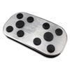 For Toyota Land Cruiser Prado FJ 150 2010-2018   Aluminum Car Foot Pedal Cover Accelerator Brake Footrest Pad