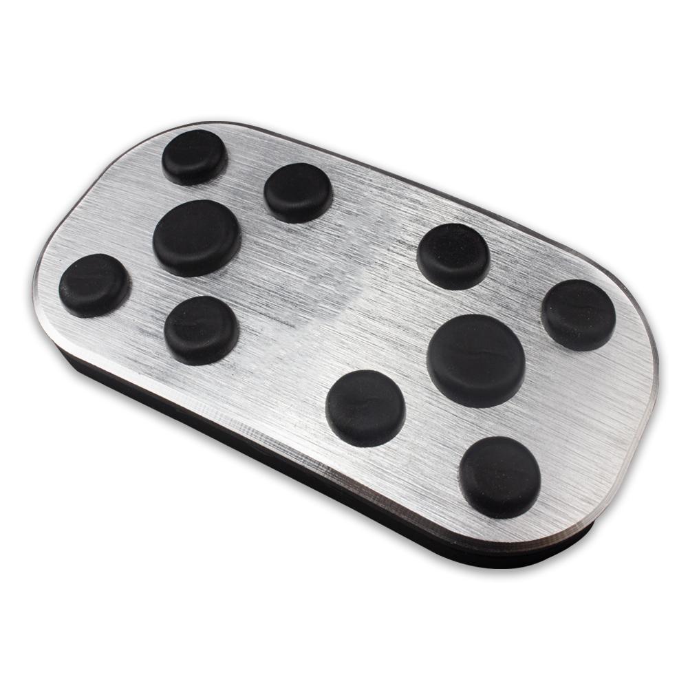 For Toyota Land Cruiser Prado FJ 150 2010-2018   Aluminum Car Foot Pedal Cover Accelerator Brake Footrest Pad