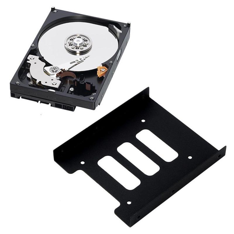 2,5" na 3,5" Ssd HDD Kovový montážní držák Držák pevného disku pro PC
