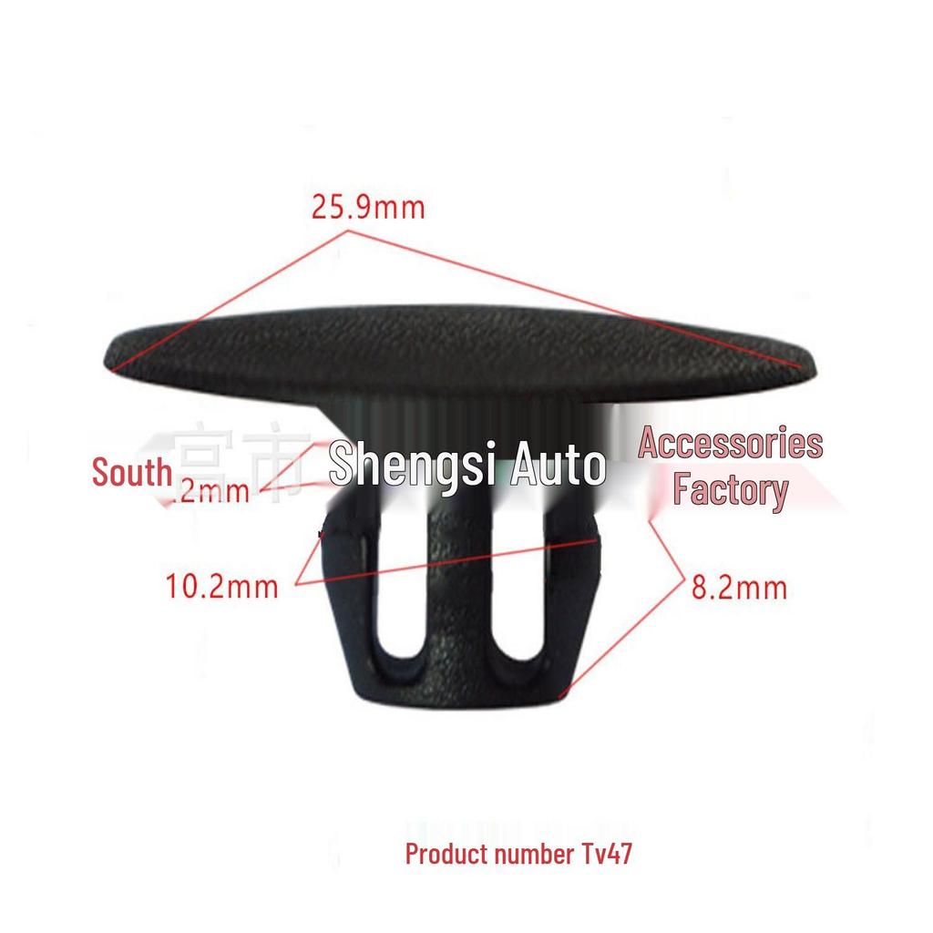 European Car Trim Panel Sound Insulation Fixing Clip