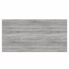 Wall Shelves 4 pcs Grey Sonoma 80 x 40 x 1.5 cm Particleboard