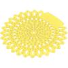 10Pcs Splash Proof Urinal Screens Deodorizer, EVA Long Lasting Odor Removal Urinal Mat Urinal Splash Proof Mat for Toilet Bathroom (Lemon)