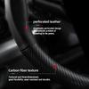Byd Breathable Leather Matte Carbon Fiber Texture Steering Wheel Covers Suitable For BYD Sealion 7 SeaLion 07 EV 2025 2024
